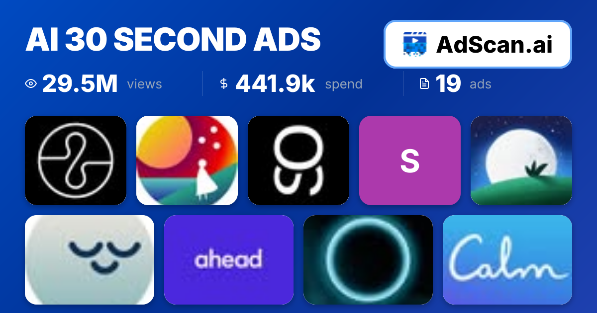 Ai 30 Second Ads | AdScan.ai | AdScan.ai