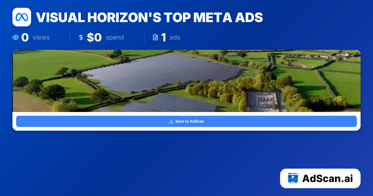 Visual Horizon Meta Ads - 0 Ads, 0 Views | AdScan.ai